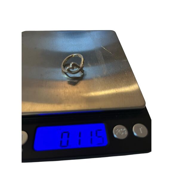 Tiffany & Co. Paloma Picasso Sterling Silver Loving Heart Ring - Size 4.5 - Picture 8 of 8